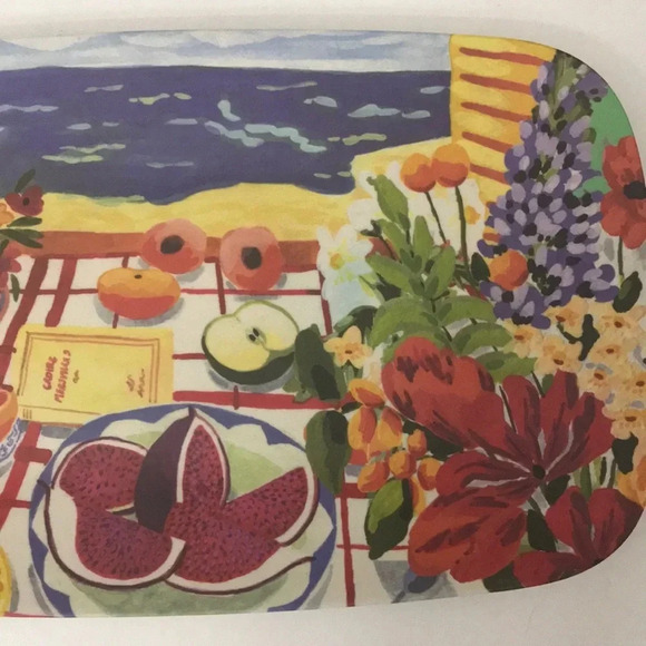 Anthropologie Market Bamboo Platter - Picture 3 of 4